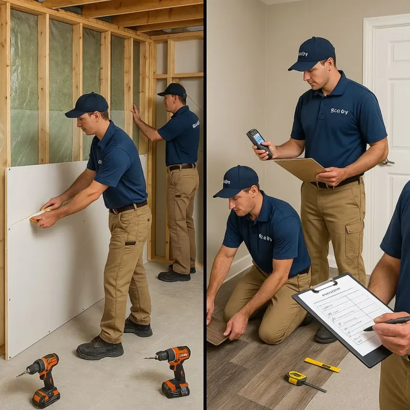 Repairs and Reconstruction process in Lake Waccamaw, NC