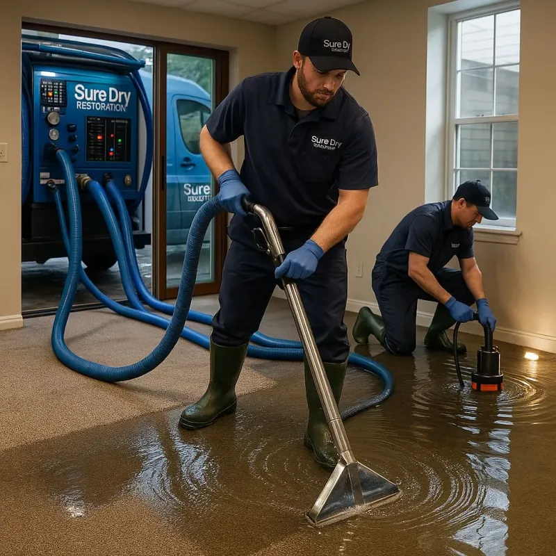Water Extraction and Removal process in Lake Waccamaw, NC